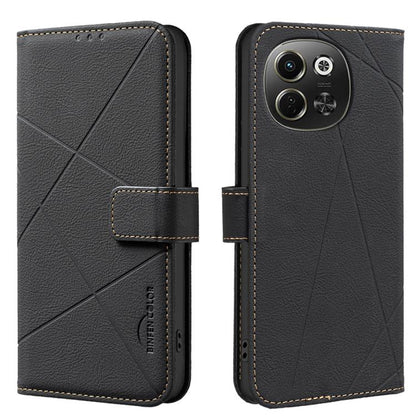 Geometric Pattern RFID Leather Phone Case, For Tecno Pova 8 5G, For Tecno Spark 50 5G, For Tecno Pova Curve 2 5G, For Tecno Spark 50 4G, For Tecno Camon 50 Pro 4G, For Tecno Camon 50 4G, For Tecno Spark Go 3, For Tecno Pova 7 Pro 5G                    ...