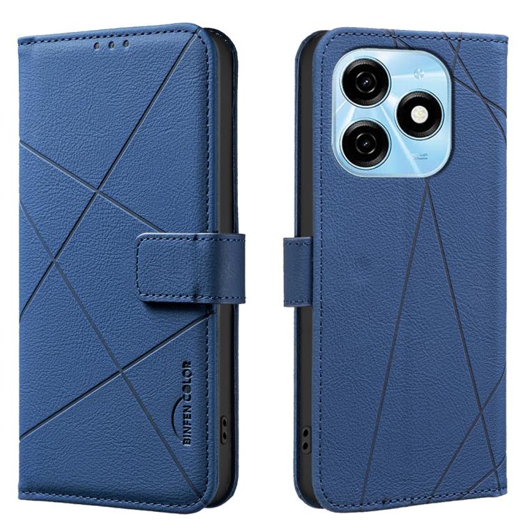 Geometric Pattern RFID Leather Phone Case, For Tecno Spark 30 4G, For Tecno Pova 6 / Pova 6 Pro 5G, For Tecno Camon 30 4G / 30 5G, For Tecno Spark 20 Pro+, For Tecno Spark 20 Pro, For Tecno Spark GO 2024 / 20C / Pop 8, For Tecno Spark 20