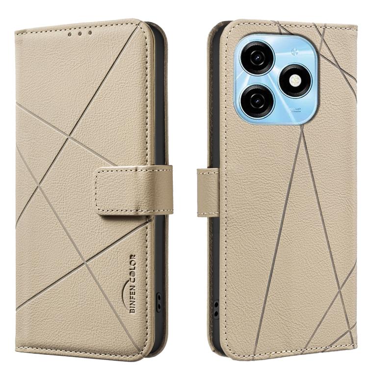 Geometric Pattern RFID Leather Phone Case, For Tecno Spark 30 4G, For Tecno Pova 6 / Pova 6 Pro 5G, For Tecno Camon 30 4G / 30 5G, For Tecno Spark 20 Pro+, For Tecno Spark 20 Pro, For Tecno Spark GO 2024 / 20C / Pop 8, For Tecno Spark 20