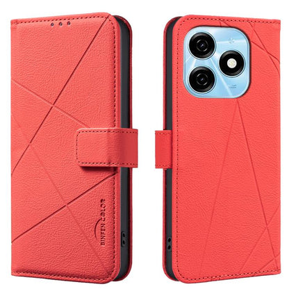 Geometric Pattern RFID Leather Phone Case, For Tecno Spark 30 4G, For Tecno Pova 6 / Pova 6 Pro 5G, For Tecno Camon 30 4G / 30 5G, For Tecno Spark 20 Pro+, For Tecno Spark 20 Pro, For Tecno Spark GO 2024 / 20C / Pop 8, For Tecno Spark 20