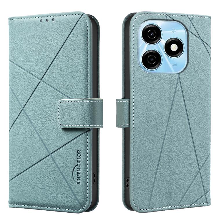 Geometric Pattern RFID Leather Phone Case, For Tecno Spark 30 4G, For Tecno Pova 6 / Pova 6 Pro 5G, For Tecno Camon 30 4G / 30 5G, For Tecno Spark 20 Pro+, For Tecno Spark 20 Pro, For Tecno Spark GO 2024 / 20C / Pop 8, For Tecno Spark 20