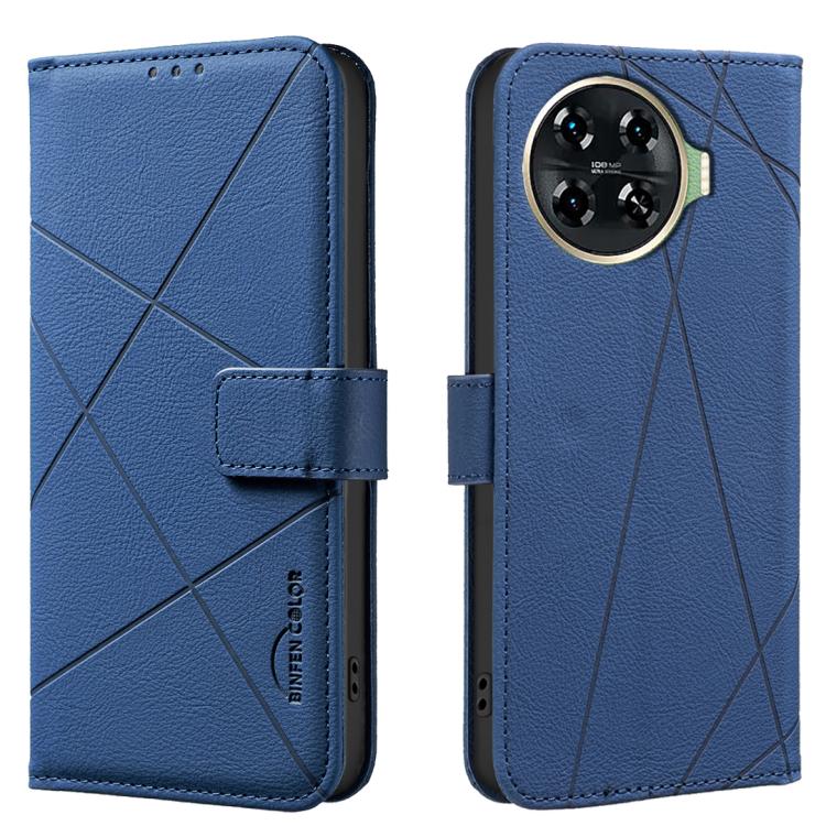 Geometric Pattern RFID Leather Phone Case, For Tecno Spark 30 4G, For Tecno Pova 6 / Pova 6 Pro 5G, For Tecno Camon 30 4G / 30 5G, For Tecno Spark 20 Pro+, For Tecno Spark 20 Pro, For Tecno Spark GO 2024 / 20C / Pop 8, For Tecno Spark 20