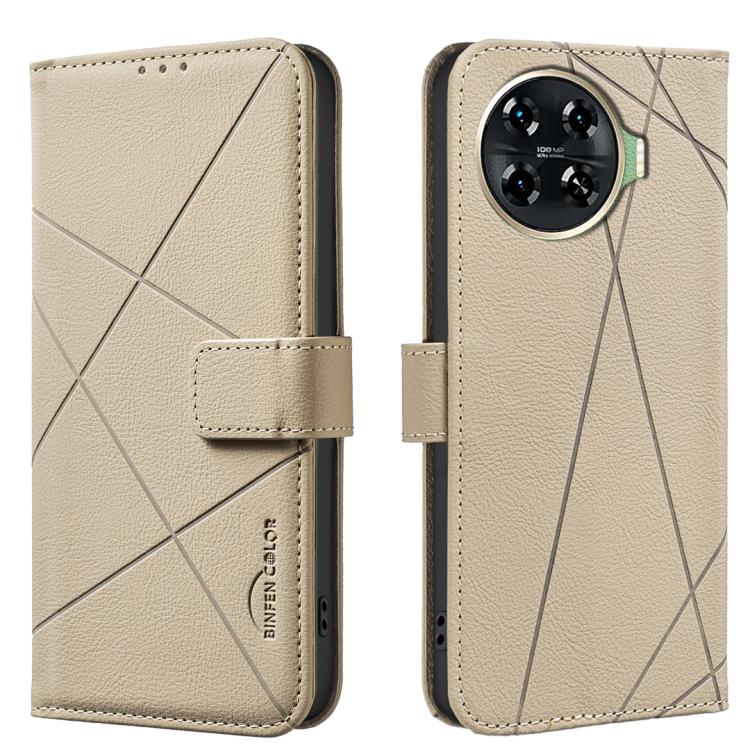 Geometric Pattern RFID Leather Phone Case, For Tecno Spark 30 4G, For Tecno Pova 6 / Pova 6 Pro 5G, For Tecno Camon 30 4G / 30 5G, For Tecno Spark 20 Pro+, For Tecno Spark 20 Pro, For Tecno Spark GO 2024 / 20C / Pop 8, For Tecno Spark 20
