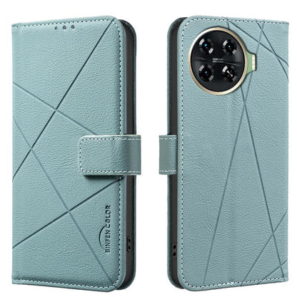 Geometric Pattern RFID Leather Phone Case, For Tecno Spark 30 4G, For Tecno Pova 6 / Pova 6 Pro 5G, For Tecno Camon 30 4G / 30 5G, For Tecno Spark 20 Pro+, For Tecno Spark 20 Pro, For Tecno Spark GO 2024 / 20C / Pop 8, For Tecno Spark 20
