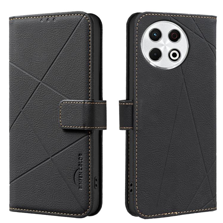 Geometric Pattern RFID Leather Phone Case, For Tecno Pova 8 5G, For Tecno Spark 50 5G, For Tecno Pova Curve 2 5G, For Tecno Spark 50 4G, For Tecno Camon 50 Pro 4G, For Tecno Camon 50 4G, For Tecno Spark Go 3, For Tecno Pova 7 Pro 5G                    ...