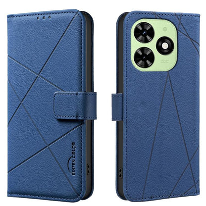 Geometric Pattern RFID Leather Phone Case, For Tecno Spark 30 4G, For Tecno Pova 6 / Pova 6 Pro 5G, For Tecno Camon 30 4G / 30 5G, For Tecno Spark 20 Pro+, For Tecno Spark 20 Pro, For Tecno Spark GO 2024 / 20C / Pop 8, For Tecno Spark 20