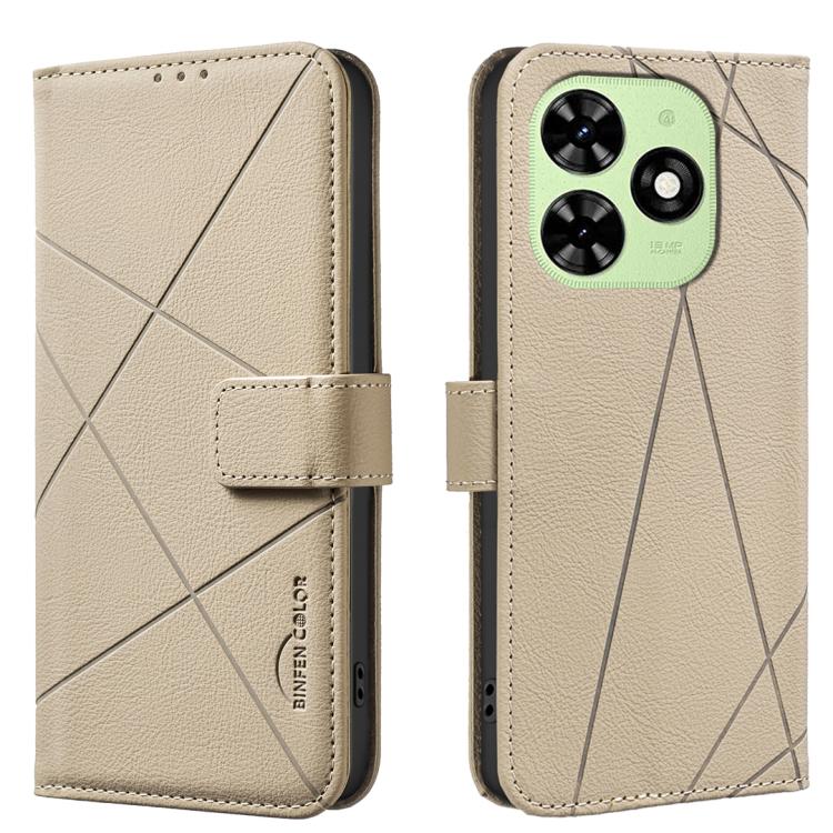 Geometric Pattern RFID Leather Phone Case, For Tecno Spark 30 4G, For Tecno Pova 6 / Pova 6 Pro 5G, For Tecno Camon 30 4G / 30 5G, For Tecno Spark 20 Pro+, For Tecno Spark 20 Pro, For Tecno Spark GO 2024 / 20C / Pop 8, For Tecno Spark 20