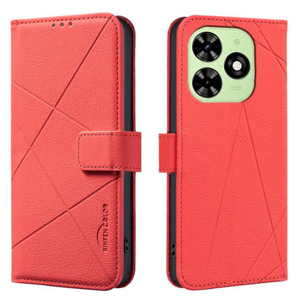 Geometric Pattern RFID Leather Phone Case, For Tecno Spark 30 4G, For Tecno Pova 6 / Pova 6 Pro 5G, For Tecno Camon 30 4G / 30 5G, For Tecno Spark 20 Pro+, For Tecno Spark 20 Pro, For Tecno Spark GO 2024 / 20C / Pop 8, For Tecno Spark 20