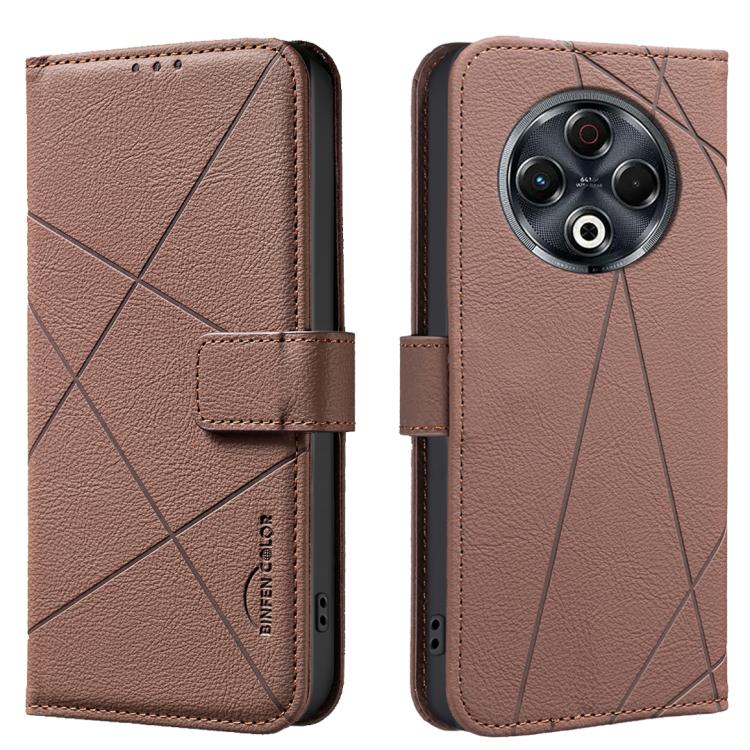 Geometric Pattern RFID Leather Phone Case, For Tecno Spark 30 4G, For Tecno Pova 6 / Pova 6 Pro 5G, For Tecno Camon 30 4G / 30 5G, For Tecno Spark 20 Pro+, For Tecno Spark 20 Pro, For Tecno Spark GO 2024 / 20C / Pop 8, For Tecno Spark 20