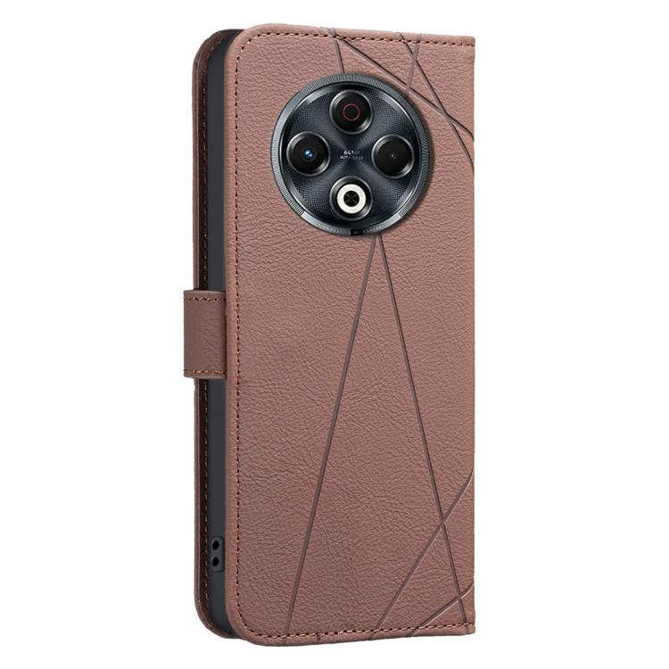 Geometric Pattern RFID Leather Phone Case, For Tecno Spark 30 4G, For Tecno Pova 6 / Pova 6 Pro 5G, For Tecno Camon 30 4G / 30 5G, For Tecno Spark 20 Pro+, For Tecno Spark 20 Pro, For Tecno Spark GO 2024 / 20C / Pop 8, For Tecno Spark 20