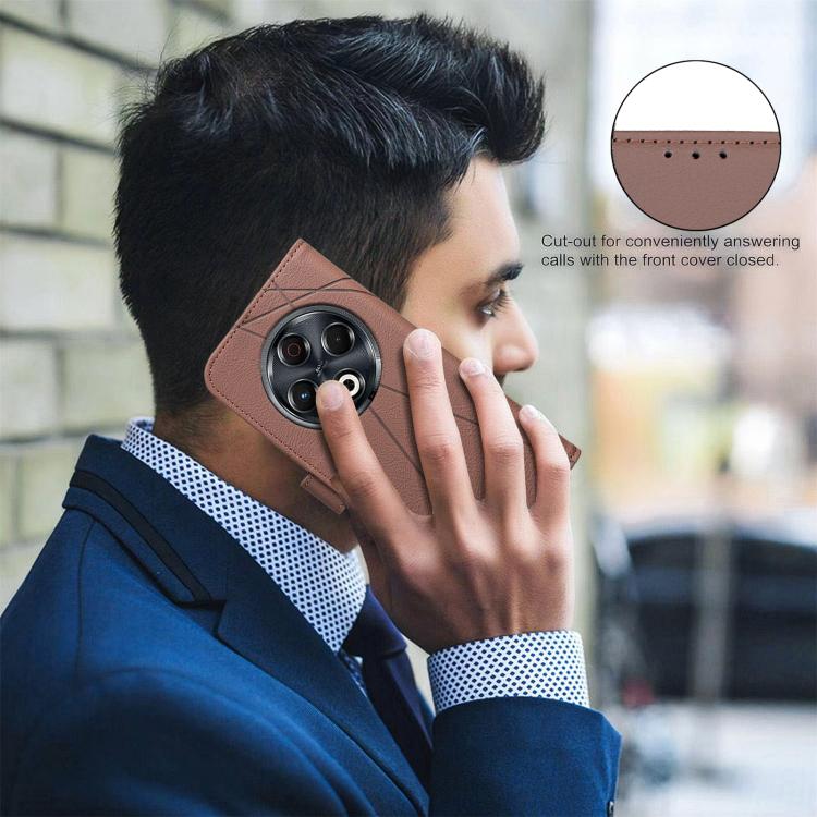 Geometric Pattern RFID Leather Phone Case, For Tecno Spark 30 4G, For Tecno Pova 6 / Pova 6 Pro 5G, For Tecno Camon 30 4G / 30 5G, For Tecno Spark 20 Pro+, For Tecno Spark 20 Pro, For Tecno Spark GO 2024 / 20C / Pop 8, For Tecno Spark 20