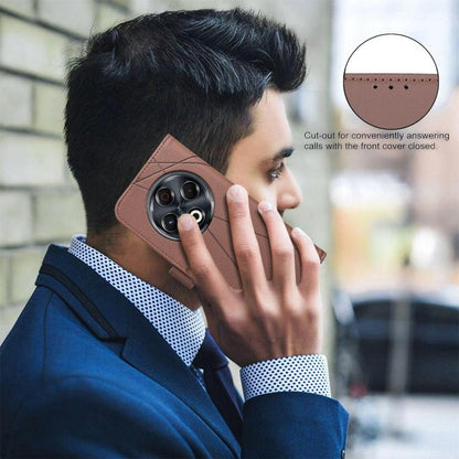 Geometric Pattern RFID Leather Phone Case, For Tecno Spark 30 4G, For Tecno Pova 6 / Pova 6 Pro 5G, For Tecno Camon 30 4G / 30 5G, For Tecno Spark 20 Pro+, For Tecno Spark 20 Pro, For Tecno Spark GO 2024 / 20C / Pop 8, For Tecno Spark 20
