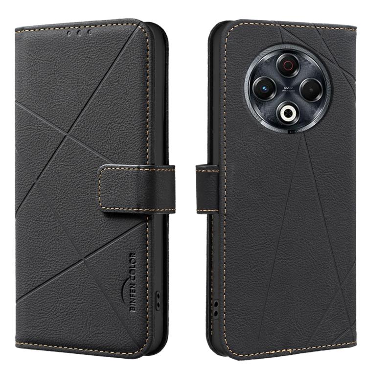 Geometric Pattern RFID Leather Phone Case, For Tecno Spark 30 4G, For Tecno Pova 6 / Pova 6 Pro 5G, For Tecno Camon 30 4G / 30 5G, For Tecno Spark 20 Pro+, For Tecno Spark 20 Pro, For Tecno Spark GO 2024 / 20C / Pop 8, For Tecno Spark 20