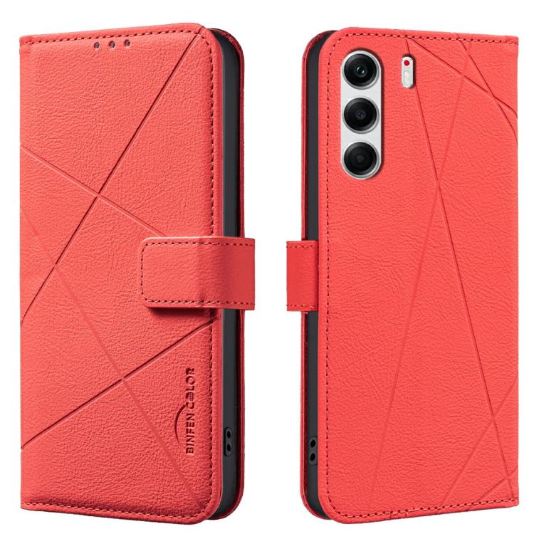 Geometric Pattern RFID Leather Phone Case, For Tecno Pova 8 5G, For Tecno Spark 50 5G, For Tecno Pova Curve 2 5G, For Tecno Spark 50 4G, For Tecno Camon 50 Pro 4G, For Tecno Camon 50 4G, For Tecno Spark Go 3, For Tecno Pova 7 Pro 5G                    ...