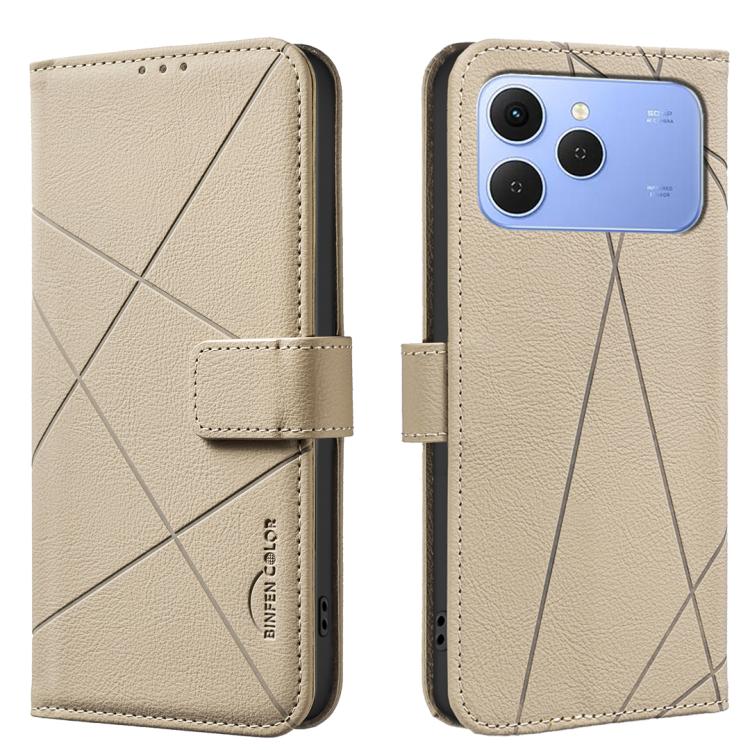 Geometric Pattern RFID Leather Phone Case, For Tecno Pova 8 5G, For Tecno Spark 50 5G, For Tecno Pova Curve 2 5G, For Tecno Spark 50 4G, For Tecno Camon 50 Pro 4G, For Tecno Camon 50 4G, For Tecno Spark Go 3, For Tecno Pova 7 Pro 5G                    ...