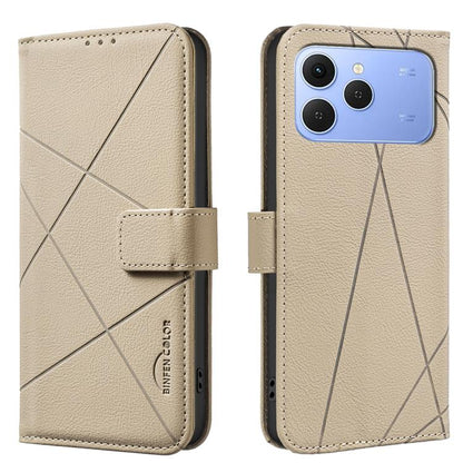 Geometric Pattern RFID Leather Phone Case, For Tecno Pova 8 5G, For Tecno Spark 50 5G, For Tecno Pova Curve 2 5G, For Tecno Spark 50 4G, For Tecno Camon 50 Pro 4G, For Tecno Camon 50 4G, For Tecno Spark Go 3, For Tecno Pova 7 Pro 5G                    ...