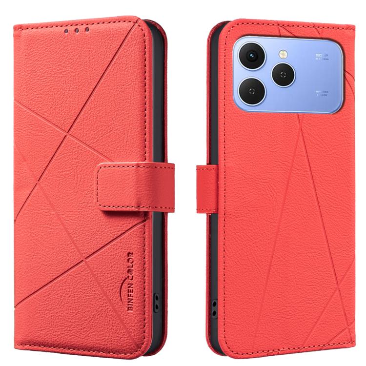Geometric Pattern RFID Leather Phone Case, For Tecno Pova 8 5G, For Tecno Spark 50 5G, For Tecno Pova Curve 2 5G, For Tecno Spark 50 4G, For Tecno Camon 50 Pro 4G, For Tecno Camon 50 4G, For Tecno Spark Go 3, For Tecno Pova 7 Pro 5G                    ...