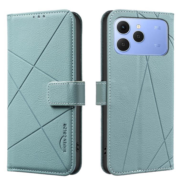 Geometric Pattern RFID Leather Phone Case, For Tecno Pova 8 5G, For Tecno Spark 50 5G, For Tecno Pova Curve 2 5G, For Tecno Spark 50 4G, For Tecno Camon 50 Pro 4G, For Tecno Camon 50 4G, For Tecno Spark Go 3, For Tecno Pova 7 Pro 5G                    ...