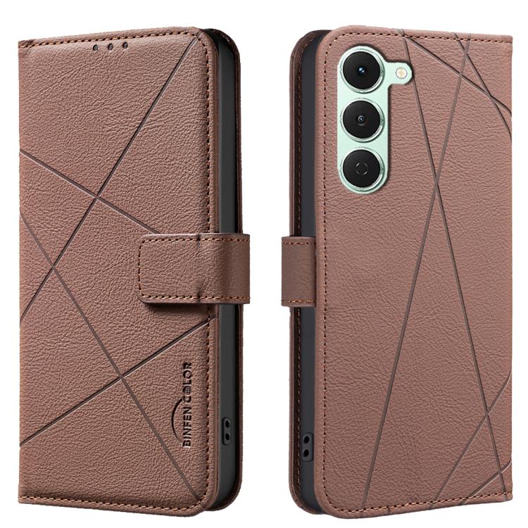 Geometric Pattern RFID Leather Phone Case, For Tecno Pova 8 5G, For Tecno Spark 50 5G, For Tecno Pova Curve 2 5G, For Tecno Spark 50 4G, For Tecno Camon 50 Pro 4G, For Tecno Camon 50 4G, For Tecno Spark Go 3, For Tecno Pova 7 Pro 5G                    ...