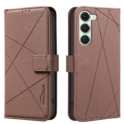 Geometric Pattern RFID Leather Phone Case, For Tecno Pova 8 5G, For Tecno Spark 50 5G, For Tecno Pova Curve 2 5G, For Tecno Spark 50 4G, For Tecno Camon 50 Pro 4G, For Tecno Camon 50 4G, For Tecno Spark Go 3, For Tecno Pova 7 Pro 5G                    ...