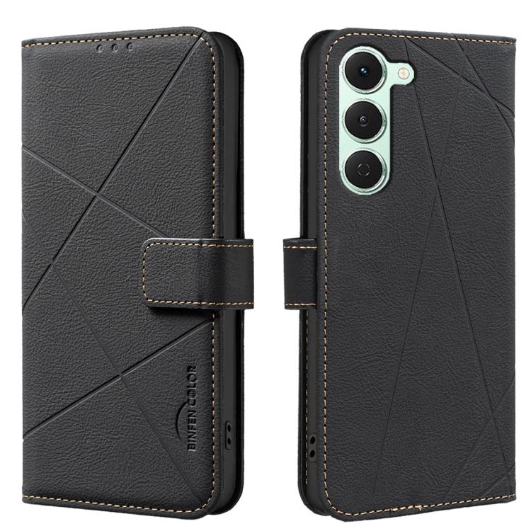 Geometric Pattern RFID Leather Phone Case, For Tecno Pova 8 5G, For Tecno Spark 50 5G, For Tecno Pova Curve 2 5G, For Tecno Spark 50 4G, For Tecno Camon 50 Pro 4G, For Tecno Camon 50 4G, For Tecno Spark Go 3, For Tecno Pova 7 Pro 5G                    ...