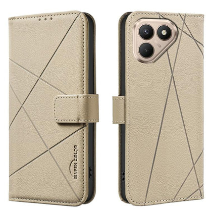 Geometric Pattern RFID Leather Phone Case, For Tecno Pova 8 5G, For Tecno Spark 50 5G, For Tecno Pova Curve 2 5G, For Tecno Spark 50 4G, For Tecno Camon 50 Pro 4G, For Tecno Camon 50 4G, For Tecno Spark Go 3, For Tecno Pova 7 Pro 5G                    ...