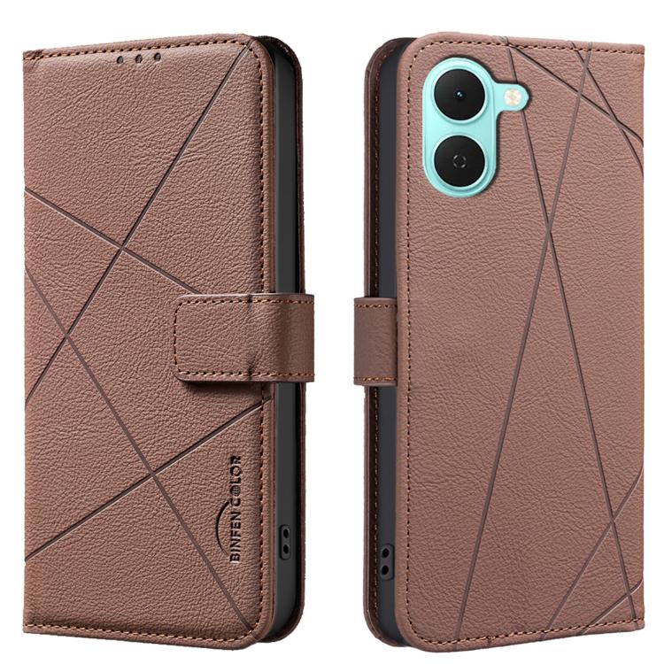 Geometric Pattern RFID Leather Phone Case, For Tecno Pova 8 5G, For Tecno Spark 50 5G, For Tecno Pova Curve 2 5G, For Tecno Spark 50 4G, For Tecno Camon 50 Pro 4G, For Tecno Camon 50 4G, For Tecno Spark Go 3, For Tecno Pova 7 Pro 5G                    ...