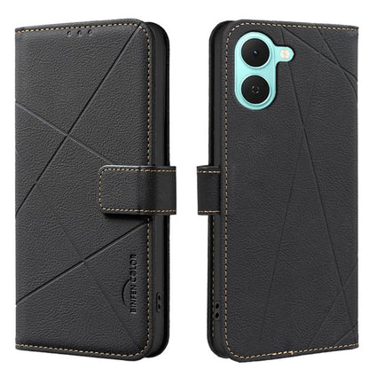 Geometric Pattern RFID Leather Phone Case, For Tecno Pova 8 5G, For Tecno Spark 50 5G, For Tecno Pova Curve 2 5G, For Tecno Spark 50 4G, For Tecno Camon 50 Pro 4G, For Tecno Camon 50 4G, For Tecno Spark Go 3, For Tecno Pova 7 Pro 5G                    ...