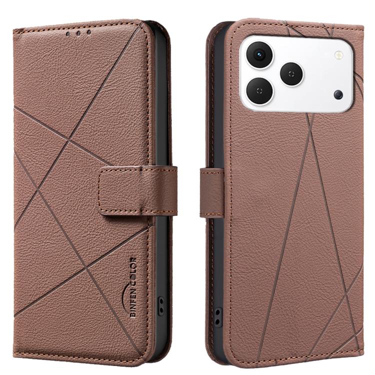 Geometric Pattern RFID Leather Phone Case, For Tecno Pova 8 5G, For Tecno Spark 50 5G, For Tecno Pova Curve 2 5G, For Tecno Spark 50 4G, For Tecno Camon 50 Pro 4G, For Tecno Camon 50 4G, For Tecno Spark Go 3, For Tecno Pova 7 Pro 5G                    ...
