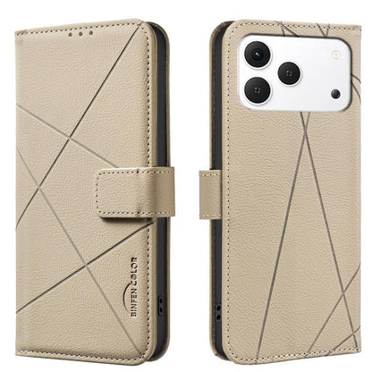 Geometric Pattern RFID Leather Phone Case, For Tecno Pova 8 5G, For Tecno Spark 50 5G, For Tecno Pova Curve 2 5G, For Tecno Spark 50 4G, For Tecno Camon 50 Pro 4G, For Tecno Camon 50 4G, For Tecno Spark Go 3, For Tecno Pova 7 Pro 5G                    ...
