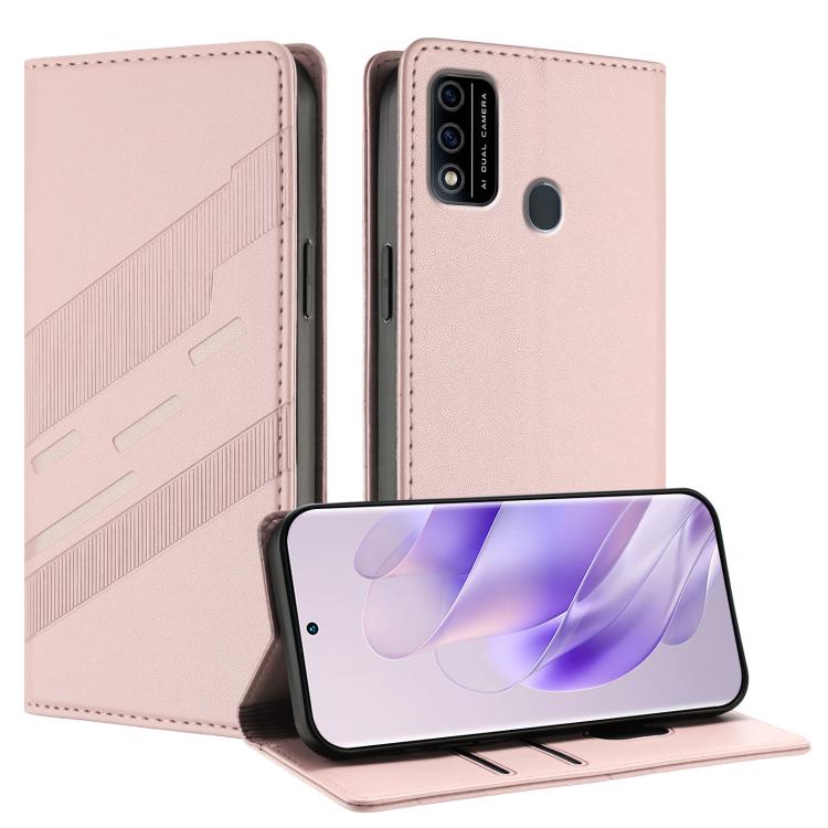 Embossed Multi-functional Wallet Retro Leather Phone Case, For itel A48, For itel S16 / Vision 1 Pro, For itel A56 / A56 Pro