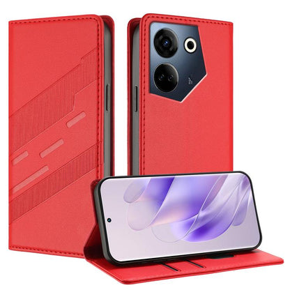 Embossed Multi-functional Wallet Retro Leather Phone Case, For Tecno Spark Go 2024 / Pop 8, For Tecno Pova 5 Pro, For Tecno Pova Neo 3, For Tecno Pova 5, For Tecno Camon 20 Premier, For Tecno Camon 20 Pro 5G, For Tecno Camon 20 / 20 Pro 4G             ...