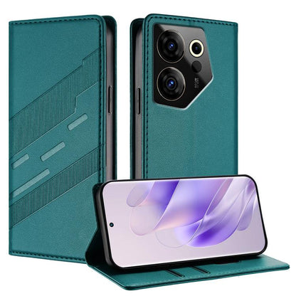Embossed Multi-functional Wallet Retro Leather Phone Case, For Tecno Spark Go 2024 / Pop 8, For Tecno Pova 5 Pro, For Tecno Pova Neo 3, For Tecno Pova 5, For Tecno Camon 20 Premier, For Tecno Camon 20 Pro 5G, For Tecno Camon 20 / 20 Pro 4G             ...