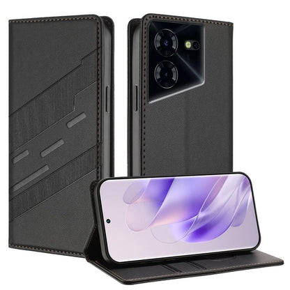 Embossed Multi-functional Wallet Retro Leather Phone Case, For Tecno Spark Go 2024 / Pop 8, For Tecno Pova 5 Pro, For Tecno Pova Neo 3, For Tecno Pova 5, For Tecno Camon 20 Premier, For Tecno Camon 20 Pro 5G, For Tecno Camon 20 / 20 Pro 4G             ...