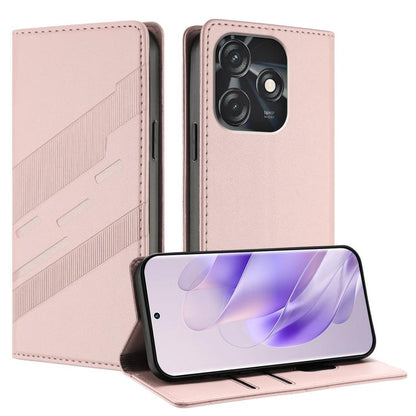 Embossed Multi-functional Wallet Retro Leather Phone Case, For Tecno Spark Go 2024 / Pop 8, For Tecno Pova 5 Pro, For Tecno Pova Neo 3, For Tecno Pova 5, For Tecno Camon 20 Premier, For Tecno Camon 20 Pro 5G, For Tecno Camon 20 / 20 Pro 4G             ...