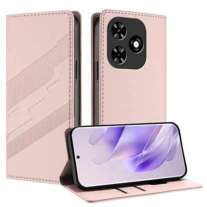 Embossed Multi-functional Wallet Retro Leather Phone Case, For Tecno Spark Go 2024 / Pop 8, For Tecno Pova 5 Pro, For Tecno Pova Neo 3, For Tecno Pova 5, For Tecno Camon 20 Premier, For Tecno Camon 20 Pro 5G, For Tecno Camon 20 / 20 Pro 4G             ...