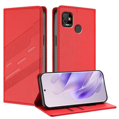 Embossed Multi-functional Wallet Retro Leather Phone Case, For Tecno Camon 19 / 19 Pro 5G, For Tecno Pova 4 Pro, For Tecno Pova 4, For Tecno Pova Neo 2, For Tecno Spark 9 / 8C, For Tecno Spark 9T / 9 Pro, For Tecno Camon 19 Neo, For Tecno Pop 5        ...