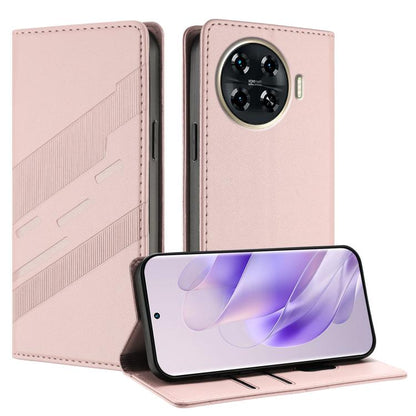 Embossed Multi-functional Wallet Retro Leather Phone Case, For Tecno Pova 7 Ultra 5G, For Tecno Pova 7 4G, For Tecno Pova Curve 5G, For Tecno Camon 40 Pro 4G, For Tecno Camon 40 Pro 5G, For Tecno Spark Go 2025 5G Global, For Tecno Pop 6C               ...