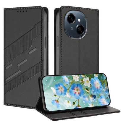 Embossed Multi-functional Wallet Retro Leather Phone Case, For Tecno Pova 7 Ultra 5G, For Tecno Pova 7 4G, For Tecno Pova Curve 5G, For Tecno Camon 40 Pro 4G, For Tecno Camon 40 Pro 5G, For Tecno Spark Go 2025 5G Global, For Tecno Pop 6C               ...