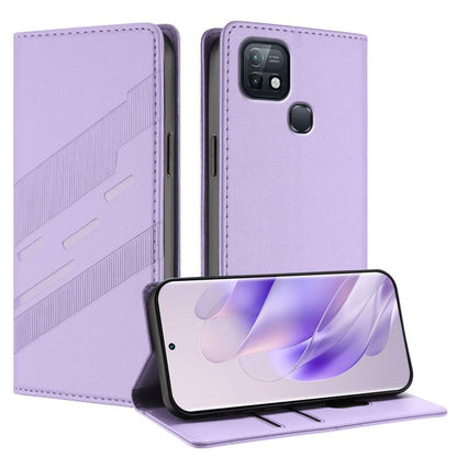 Embossed Multi-functional Wallet Retro Leather Phone Case, For Infinix Hot 12i, For Infinix Smart 6, For Infinix Hot 10T, For Infinix Hot 10i