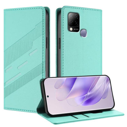 Embossed Multi-functional Wallet Retro Leather Phone Case, For Infinix Hot 12i, For Infinix Smart 6, For Infinix Hot 10T, For Infinix Hot 10i