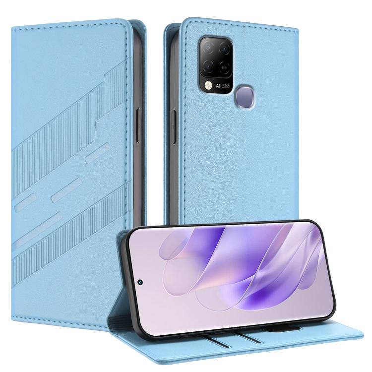 Embossed Multi-functional Wallet Retro Leather Phone Case, For Infinix Hot 12i, For Infinix Smart 6, For Infinix Hot 10T, For Infinix Hot 10i