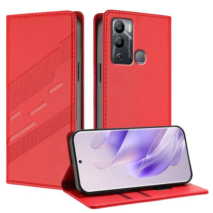 Embossed Multi-functional Wallet Retro Leather Phone Case, For Infinix Hot 12i, For Infinix Smart 6, For Infinix Hot 10T, For Infinix Hot 10i