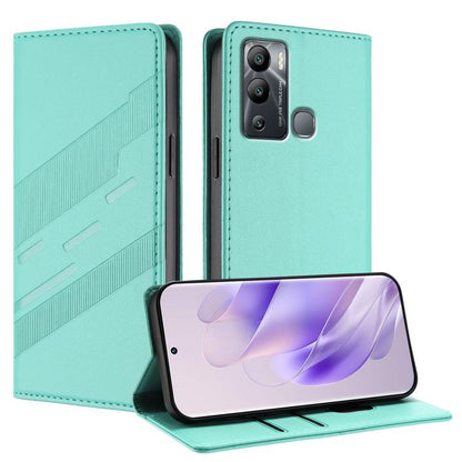 Embossed Multi-functional Wallet Retro Leather Phone Case, For Infinix Hot 12i, For Infinix Smart 6, For Infinix Hot 10T, For Infinix Hot 10i