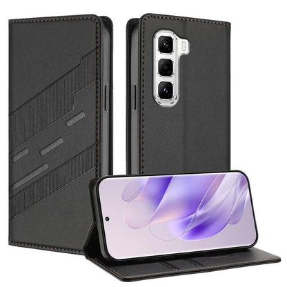 Embossed Multi-functional Wallet Retro Leather Phone Case, For Infinix Note 50s 5G, For Infinix Note 50x 5G, For Infinix Note 50 Pro+ 5G, For Infinix Note 50 Pro 4G, For Infinix Hot 50 Pro 4G, For Infinix Hot 50i, For Infinix Hot 50 Pro+ 4G            ...
