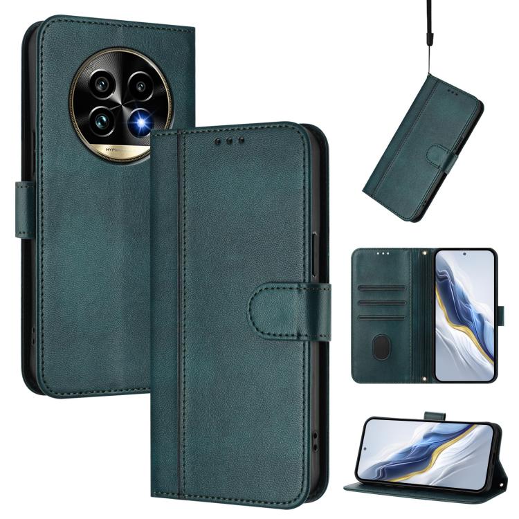 Line Splicing Buckle Retro Leather Phone Case, For Realme 14 Pro+ 5G, For Realme C75 4G / 14x 5G Global, For Realme GT 7 Pro / GT7 Pro Racing, For Realme C63 5G Global, For Realme 12 5G / 12x 5G / C65 5G Global, For Realme 13 4G / 12 4G / P1 5G Global ...