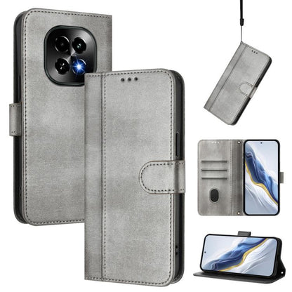 Line Splicing Buckle Retro Leather Phone Case, For Realme 14 Pro+ 5G, For Realme C75 4G / 14x 5G Global, For Realme GT 7 Pro / GT7 Pro Racing, For Realme C63 5G Global, For Realme 12 5G / 12x 5G / C65 5G Global, For Realme 13 4G / 12 4G / P1 5G Global ...