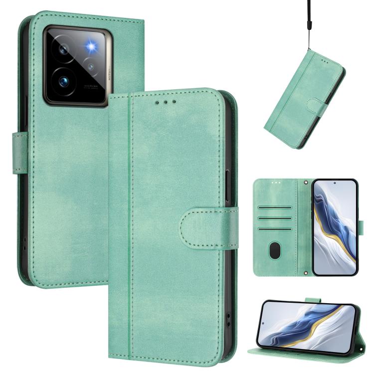 Line Splicing Buckle Retro Leather Phone Case, For Realme 14 Pro+ 5G, For Realme C75 4G / 14x 5G Global, For Realme GT 7 Pro / GT7 Pro Racing, For Realme C63 5G Global, For Realme 12 5G / 12x 5G / C65 5G Global, For Realme 13 4G / 12 4G / P1 5G Global ...