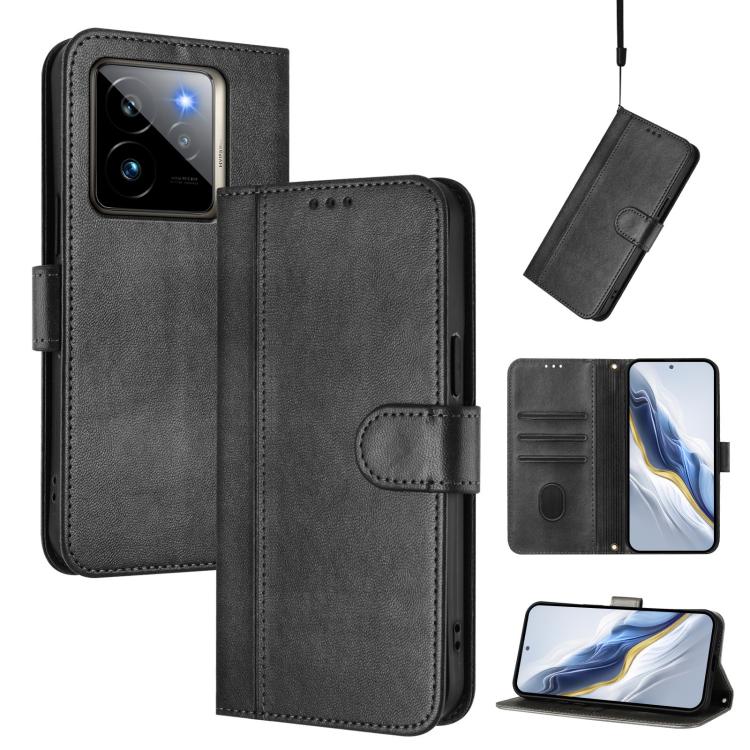 Line Splicing Buckle Retro Leather Phone Case, For Realme 14 Pro+ 5G, For Realme C75 4G / 14x 5G Global, For Realme GT 7 Pro / GT7 Pro Racing, For Realme C63 5G Global, For Realme 12 5G / 12x 5G / C65 5G Global, For Realme 13 4G / 12 4G / P1 5G Global ...
