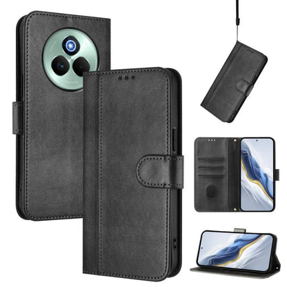 Line Splicing Buckle Retro Leather Phone Case, For Realme P4 Pro 5G, For Realme P4 5G, For Realme 15T 5G Global, For Realme 15 5G / 15 Pro 5G Global, For Realme C71 4G Global, For Realme V70 5G / C75 5G, For Realme Narzo 80 Pro / 14 Pro 5G India       ...